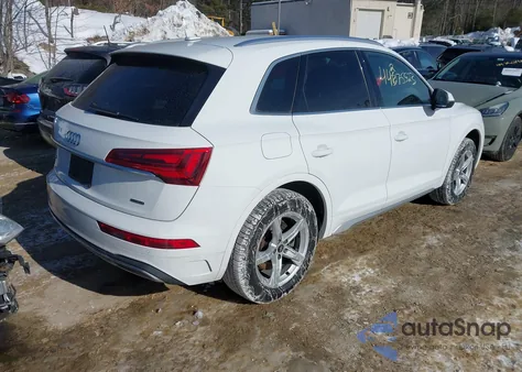 2021 Audi Q5 Premium 45 Tfsi Quattro S Tronic из США, поврежденный, VIN WA1AAAFY1M2004454